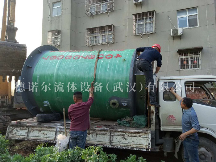 文集鎮污水處理廠管網泵站1
