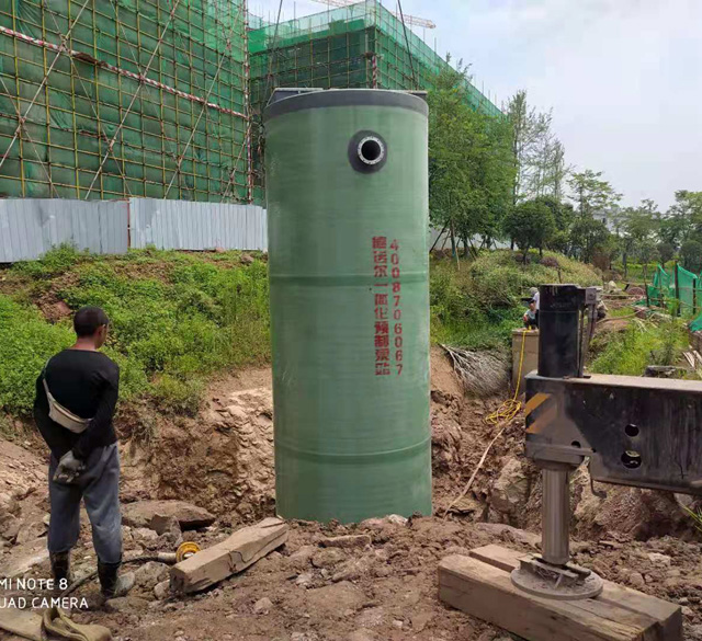 一体化雨水提升泵站